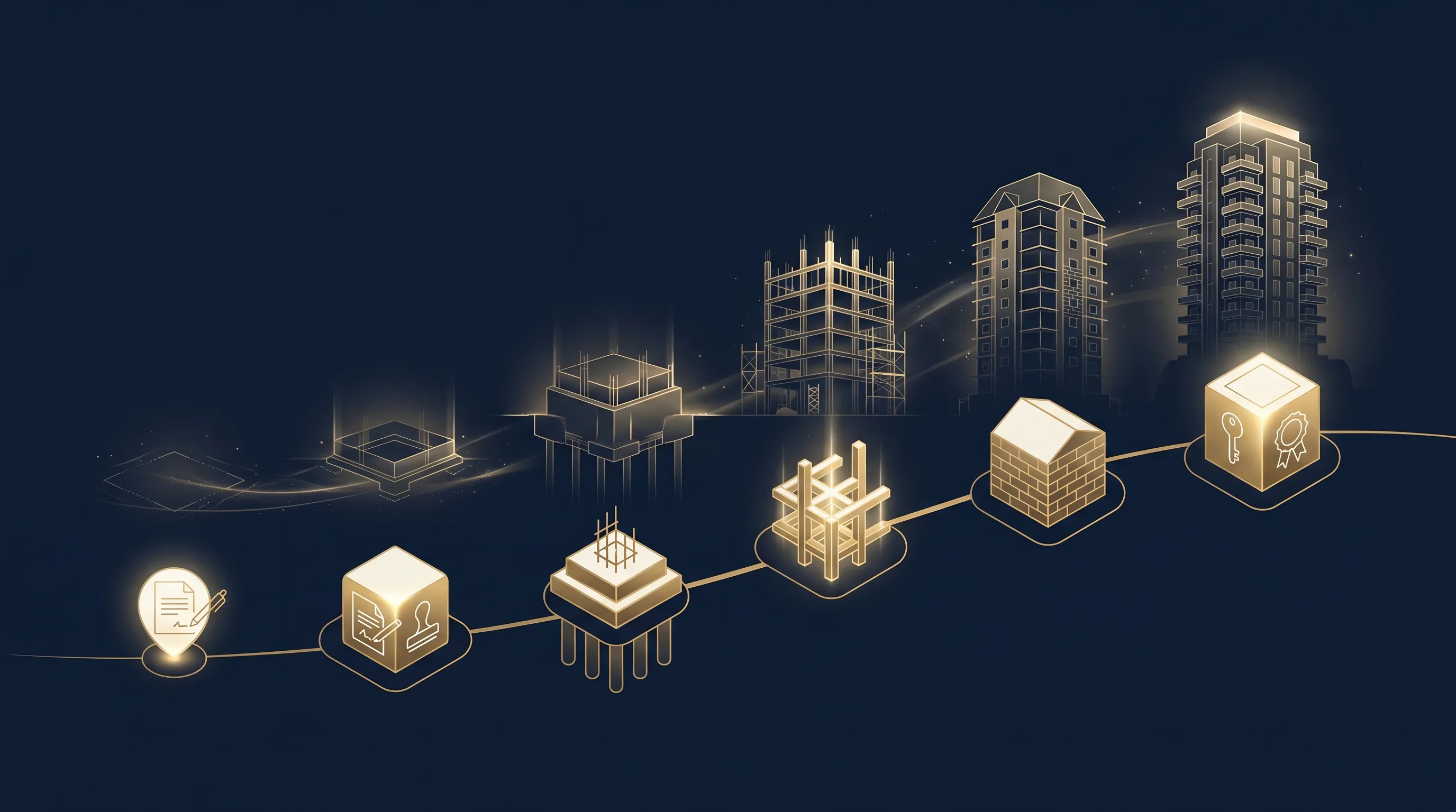 Singapore Progressive Payment Scheme milestone timeline — booking 5%, S&P 15%, foundation 10%, reinforced concrete 30%, brick walls and roof 30%, TOP and CSC 10%